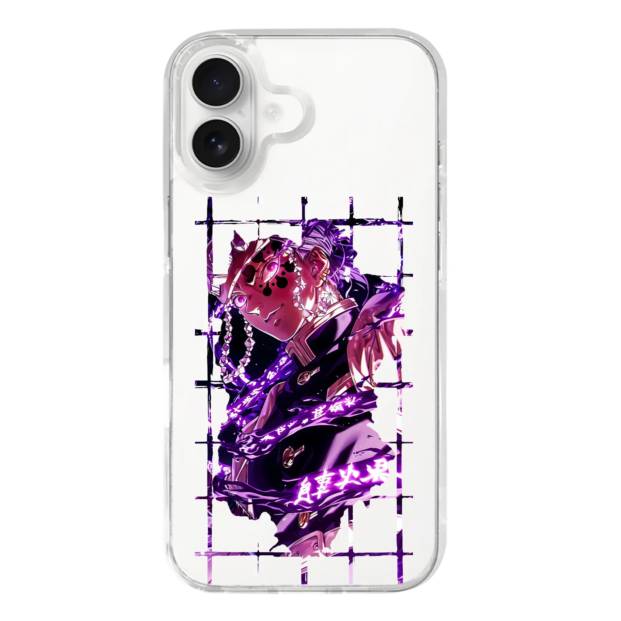 鬼滅の刃 グッズ,宇髄 天元 - iPhone 17シリーズ 透明スマホケース – 薄型・耐衝撃・精密フィット保護カバー